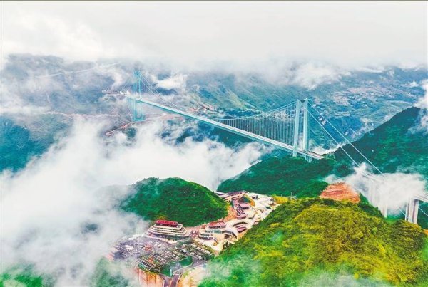 铁牛配资 云端飞虹——贵州打造桥旅融合新地标